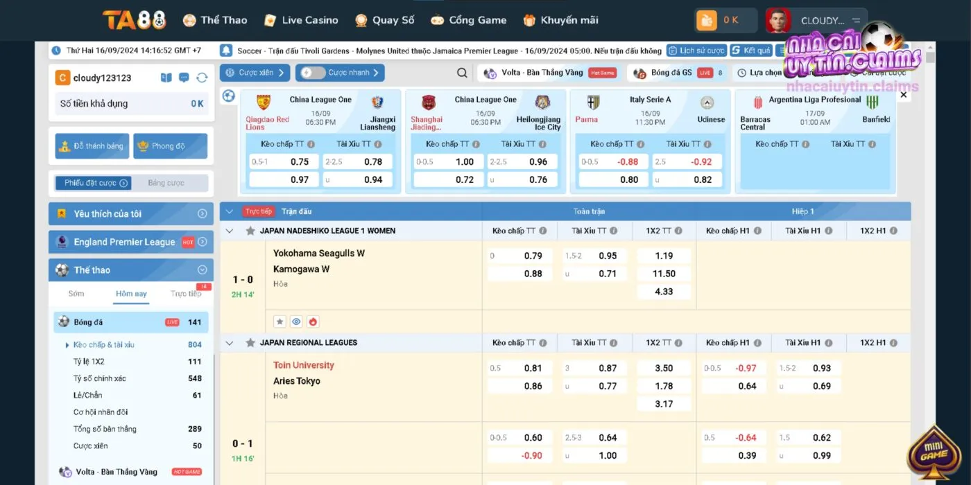 Độ Uy Tín Và Tin Cậy Của Kèo Nhà Cái Ta88