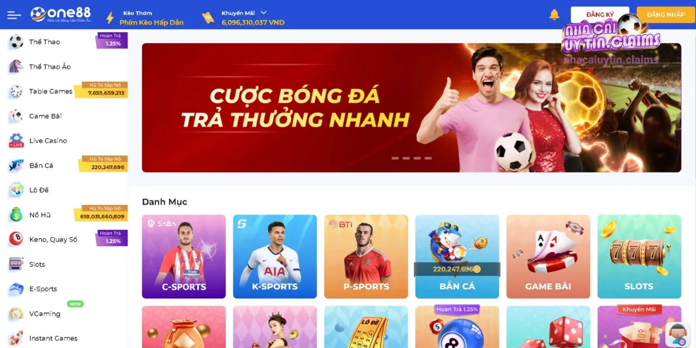 One88 trở thành điểm đến tin cậy đáng giải trí