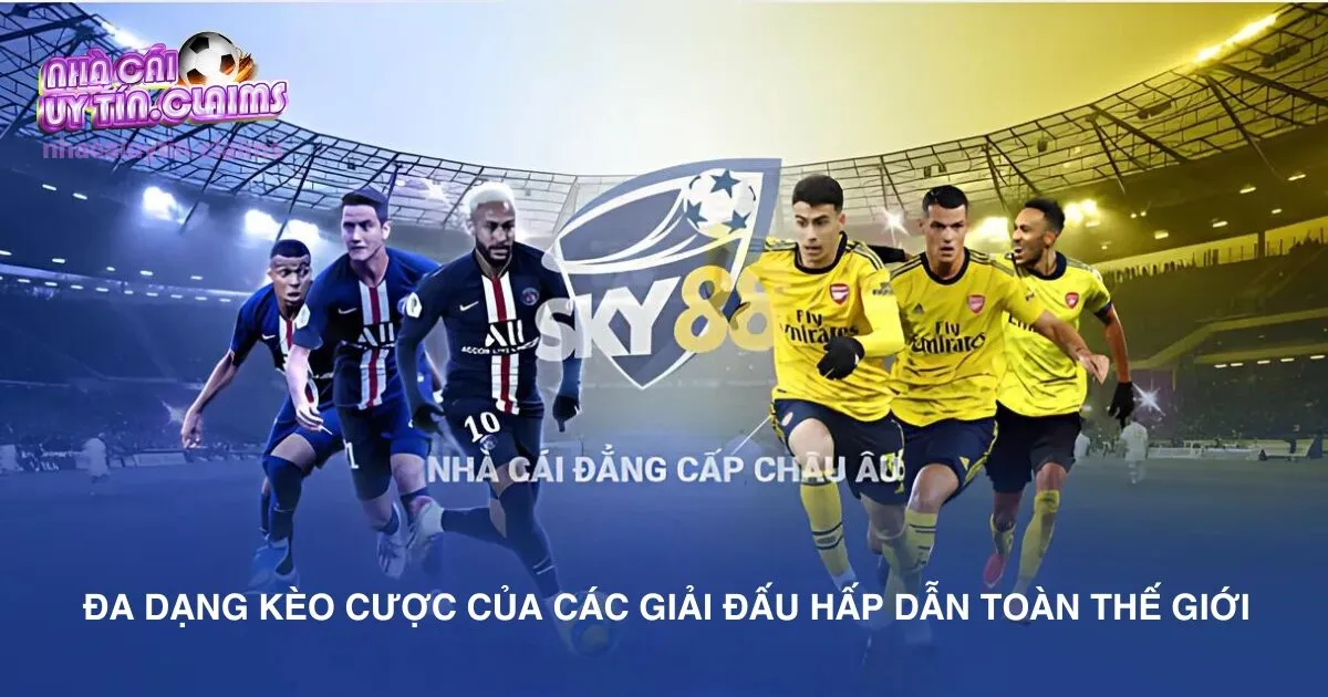 Các Giải Đấu Hấp Dẫn Toàn Thế Giới Tại Kèo Nhà Cái SKY88